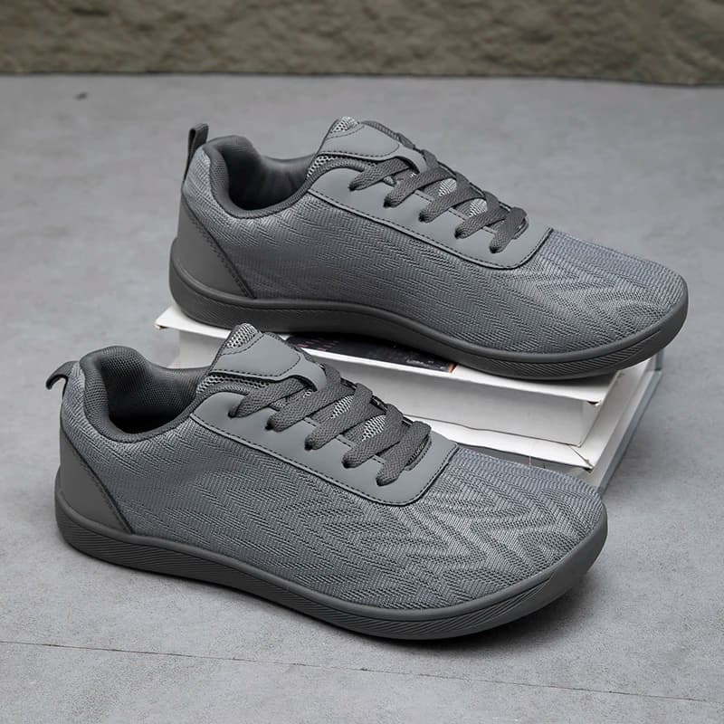 Mesh Shoes Men's Round Toe Minimalist Sneakers Lightweight Breathable Casual Shoes Designer Running Shoe Casual Sneakers