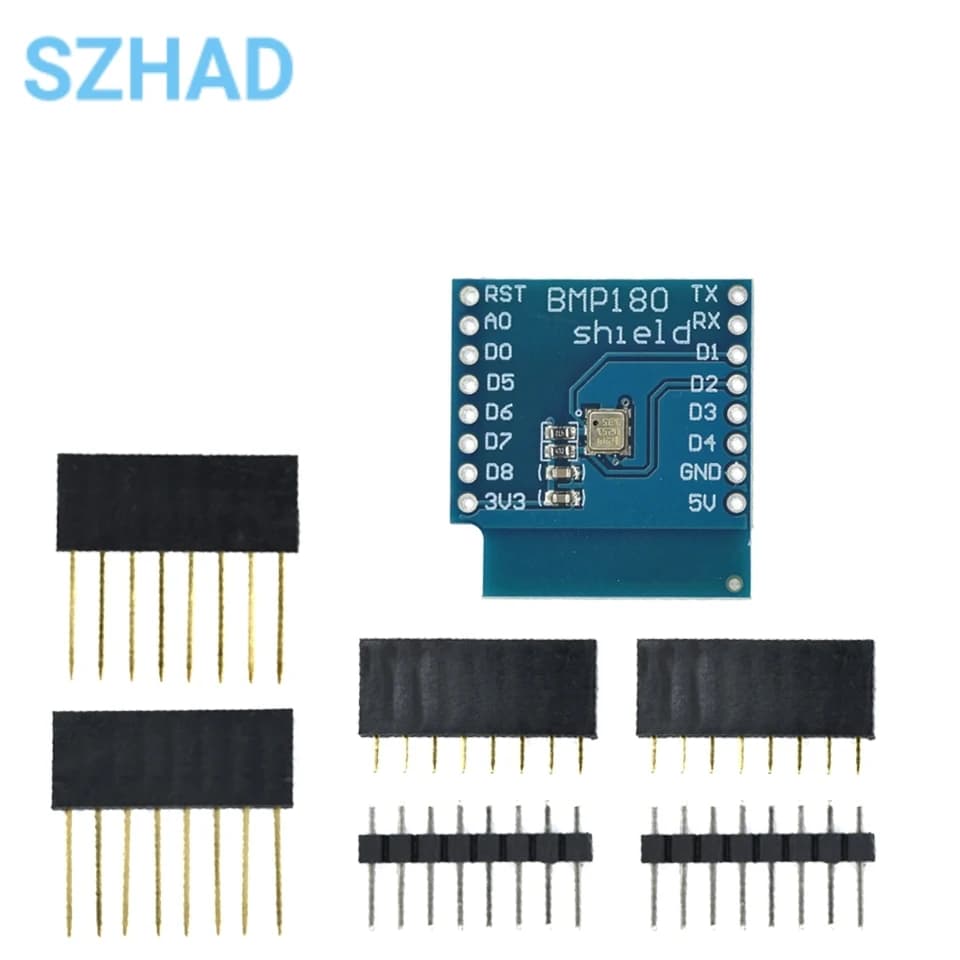 BMP180 barometric pressure sensor module for Arduino D1 Mini ESP8266 Raspberry Pi - Digital temperature and air sensor