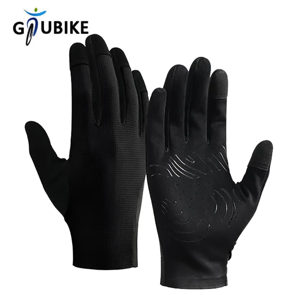 GTUBIKE 1 pair of cycling gloves touch screen anti-slip woman road bike gloves MTB racing gloves for breathable gym bike