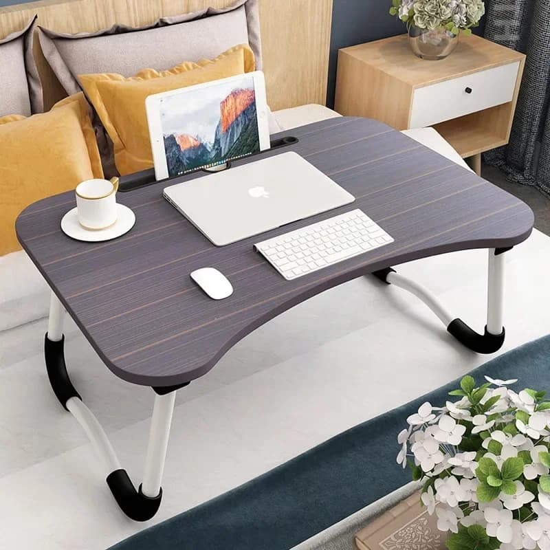 Laptop Desk Laptop Bed Stand Foldable Laptop Table Folding Breakfast Tray Portable Lap Standing Desk Reading and Writing Holder