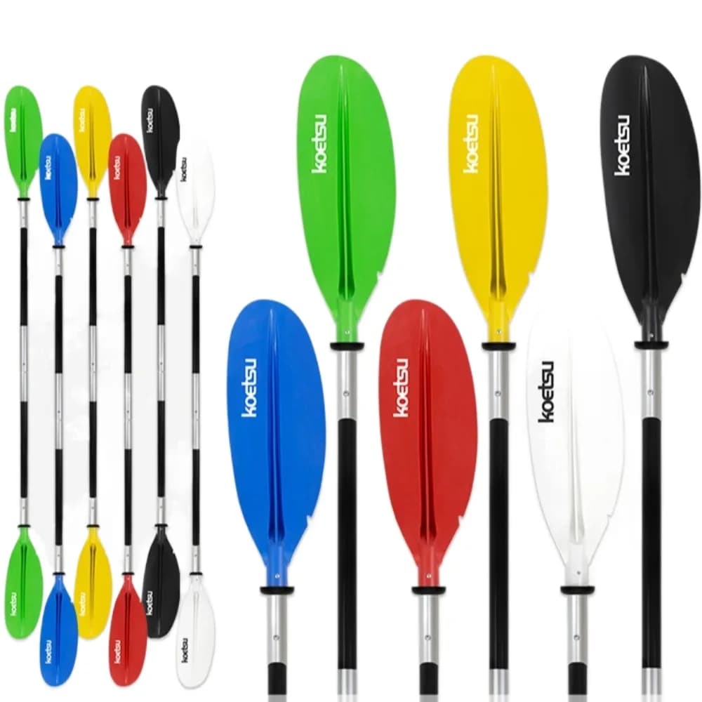 Telescoping Emergency Boat Paddle Lightweight Aluminum Shaft Boat Oars Adjustable Length Canoe Kayak Paddles