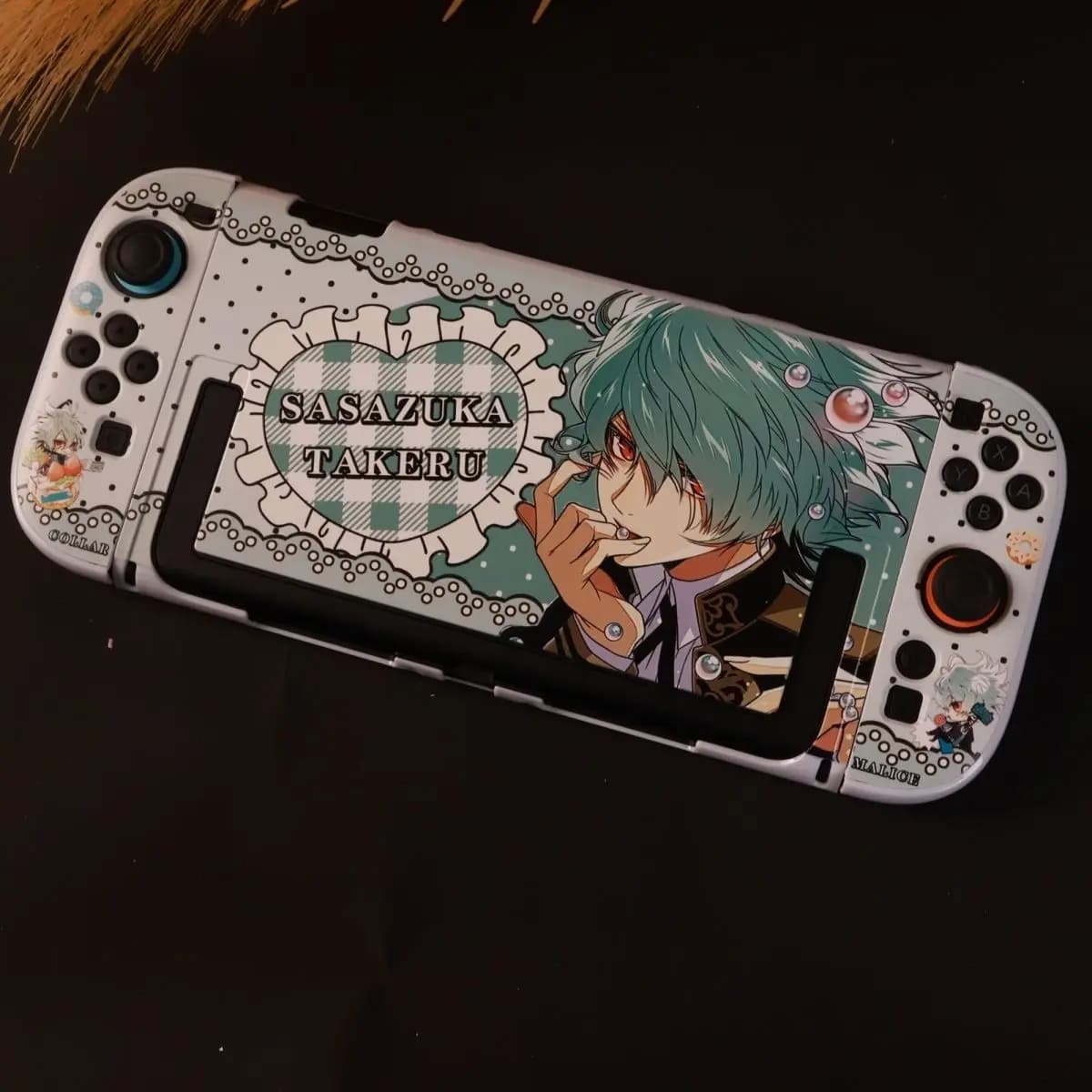 Anime Switch Detachable Case Full-Coverage Shockproof Joy-Con Controller Cases Dock-Friendly for Nintendo NS2 OLED Lite Consoles