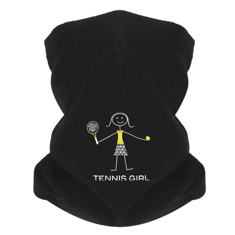 Pinguino gonna giocatore di tennis con palla da uomo sciarpa da esterno maschera ghetta per il collo cappello berretto da donna copricapo antivento tenere al caldo inverno Mu
