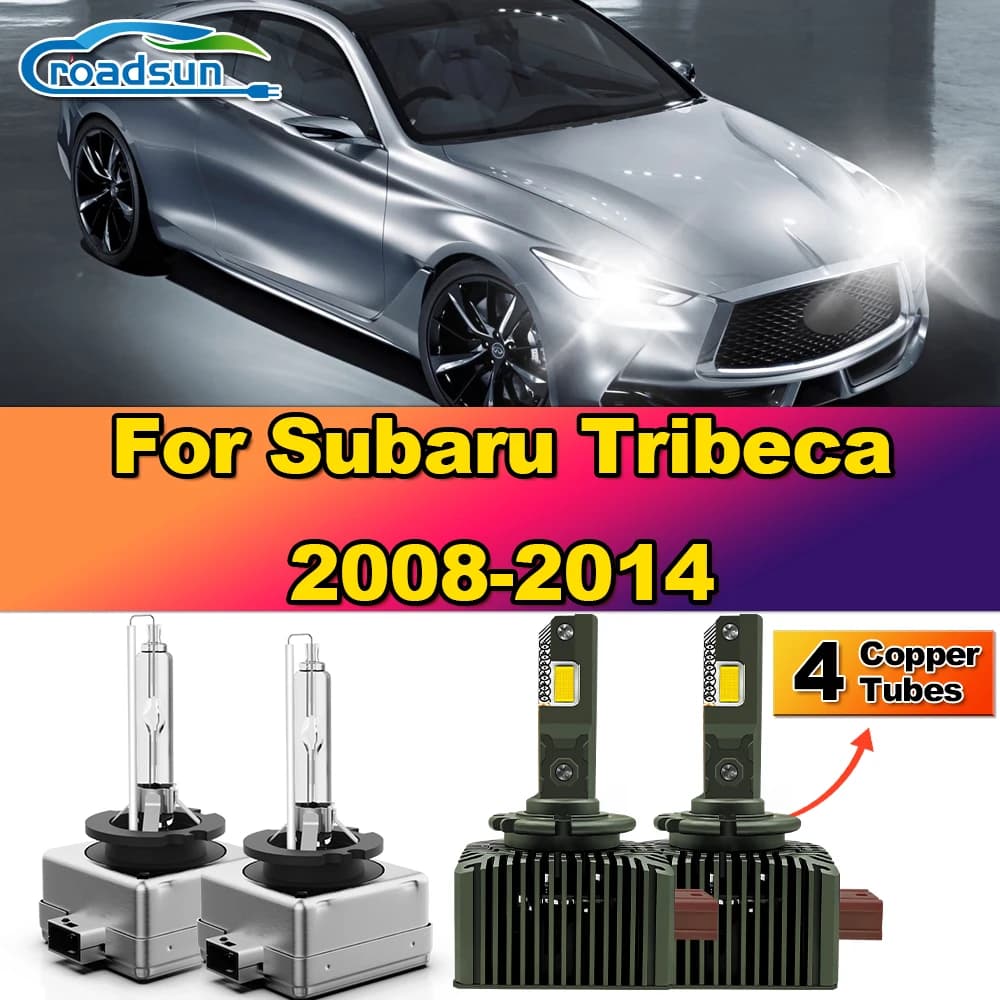 D1S Auto HA CONDOTTO LA Lampadina Del Faro 30000LM 120W Auto Lampada Anteriore 12V HID Xenon Luce Per Subaru Tribeca 2008 2009 2010 2011 2012 2013 2014
