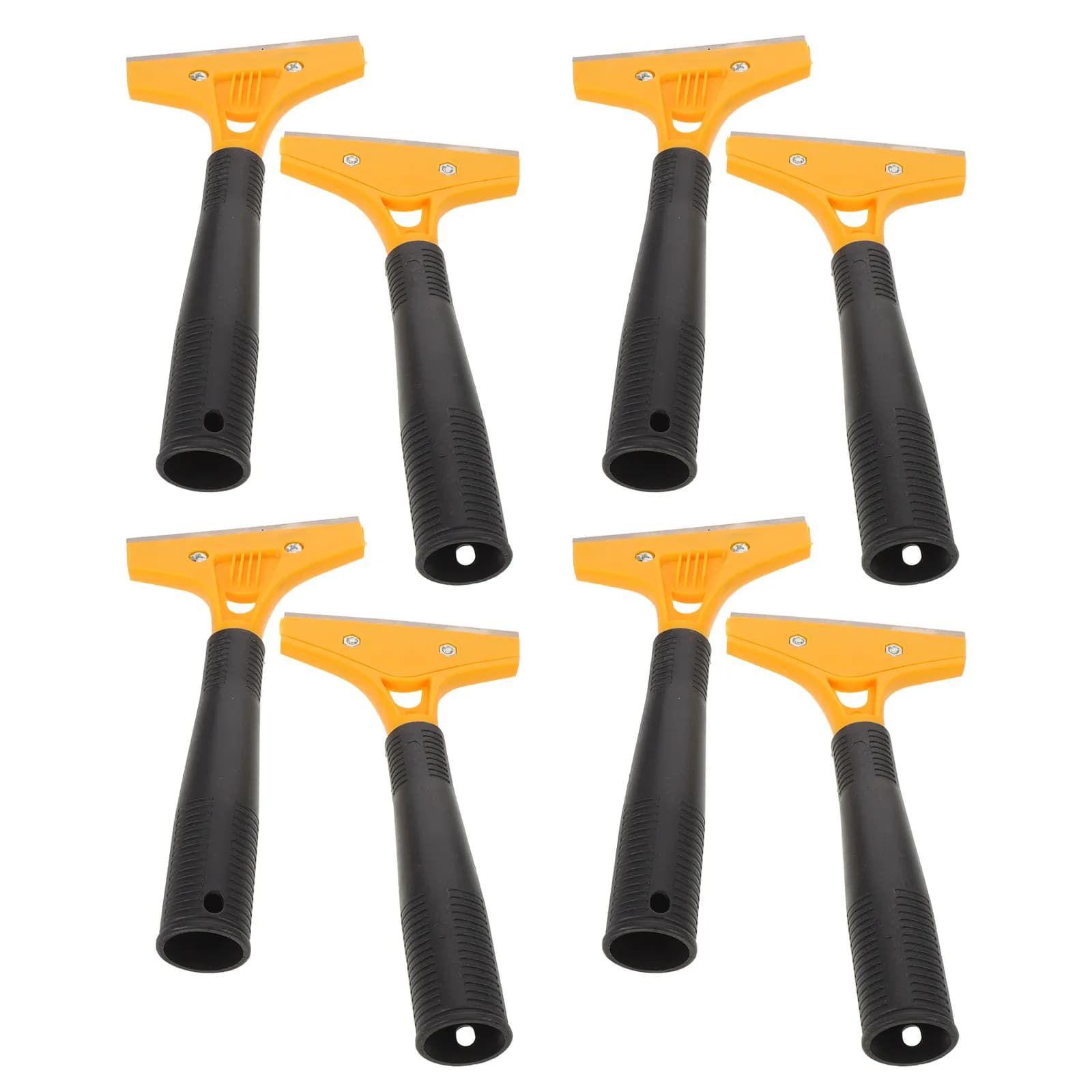 Set di 8 Utensili Multifunzione per Rimozione Colla e Sigillante, Spatole per Finitura e Raschietti per Giunti di Bagno, Cucina, Pavimenti e Finestre
