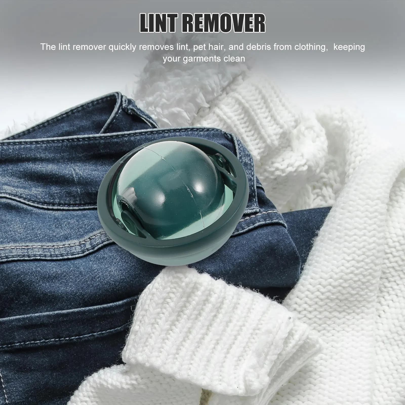 Portable Lint Remover for Clothes Reusable Sticky Roller Lint Catcher Removes Pet Hair Dust Travel Mini Clothes Brush