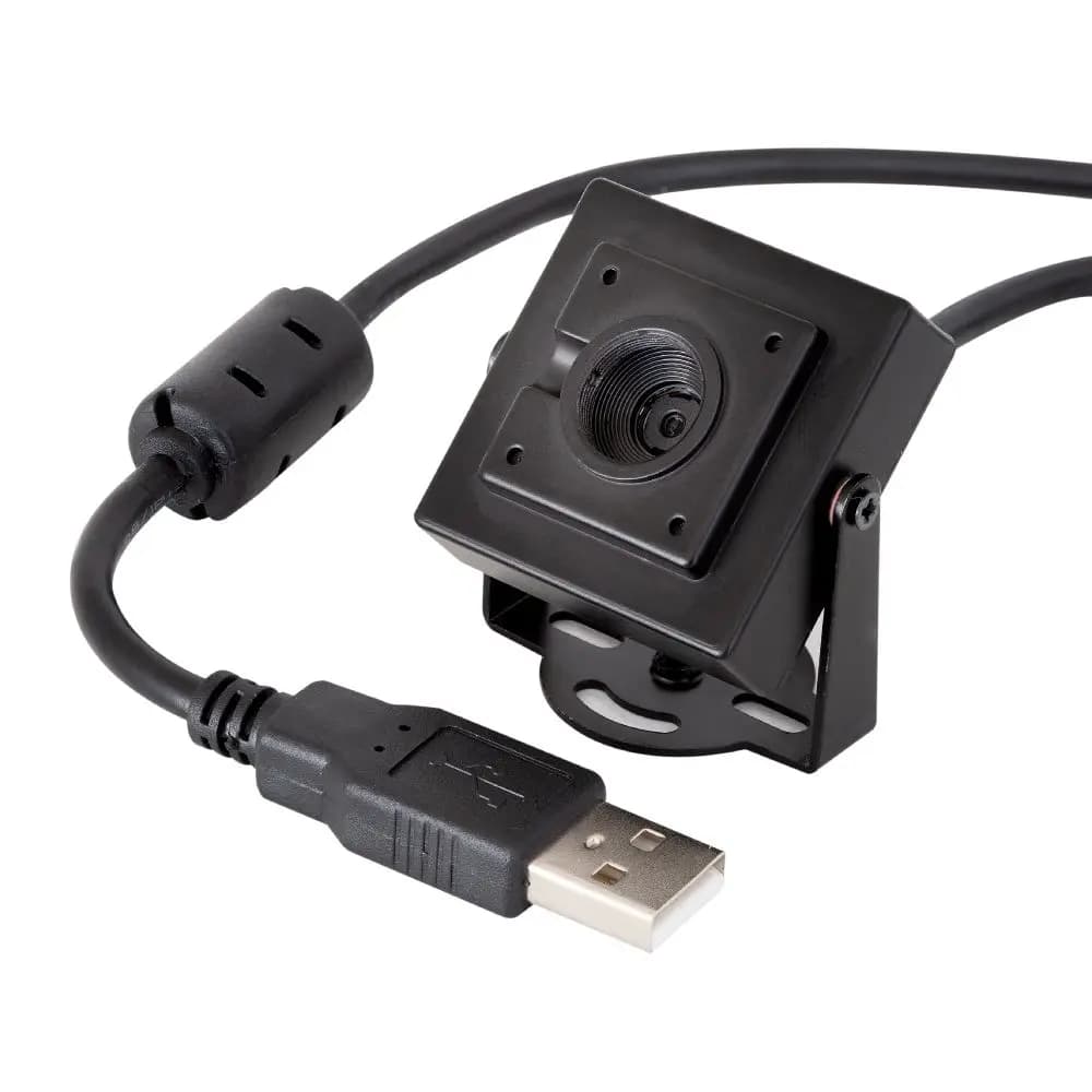 Arducam 4K 8MP IMX219 modulo fotocamera USB con messa a fuoco automatica con custodia in metallo, Webcam Video 1080P Mini UVC USB2.0 con doppio microfono, 3.3