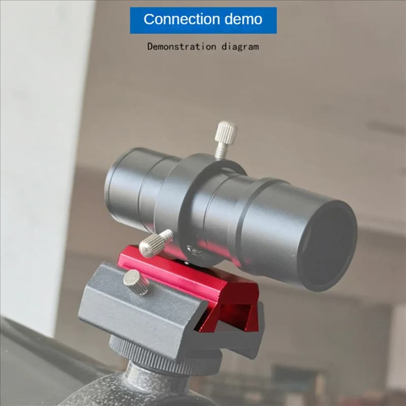 A37T-3X Vixen style tail rail plate - Length 48 mm (1,89 inch) for Finder Scope Telescope Base for smartphone Expanded