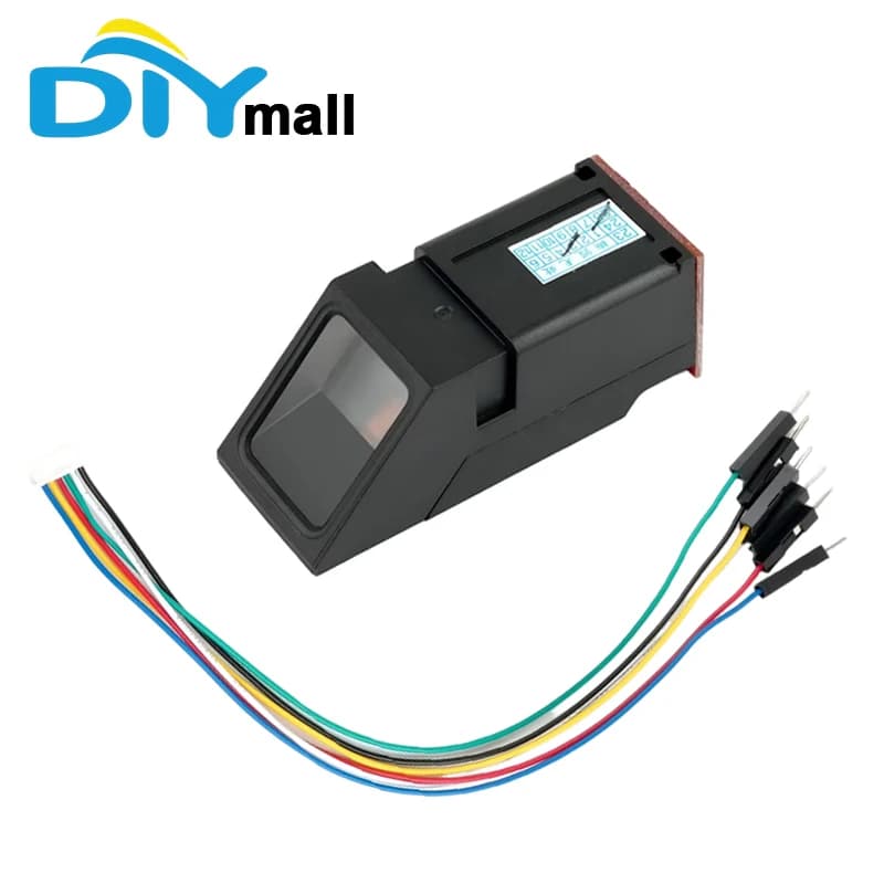AS608 Optical Fingerprint Sensor Module Green Light Recognition Board Biometric Security Access Control Parts for Arduino