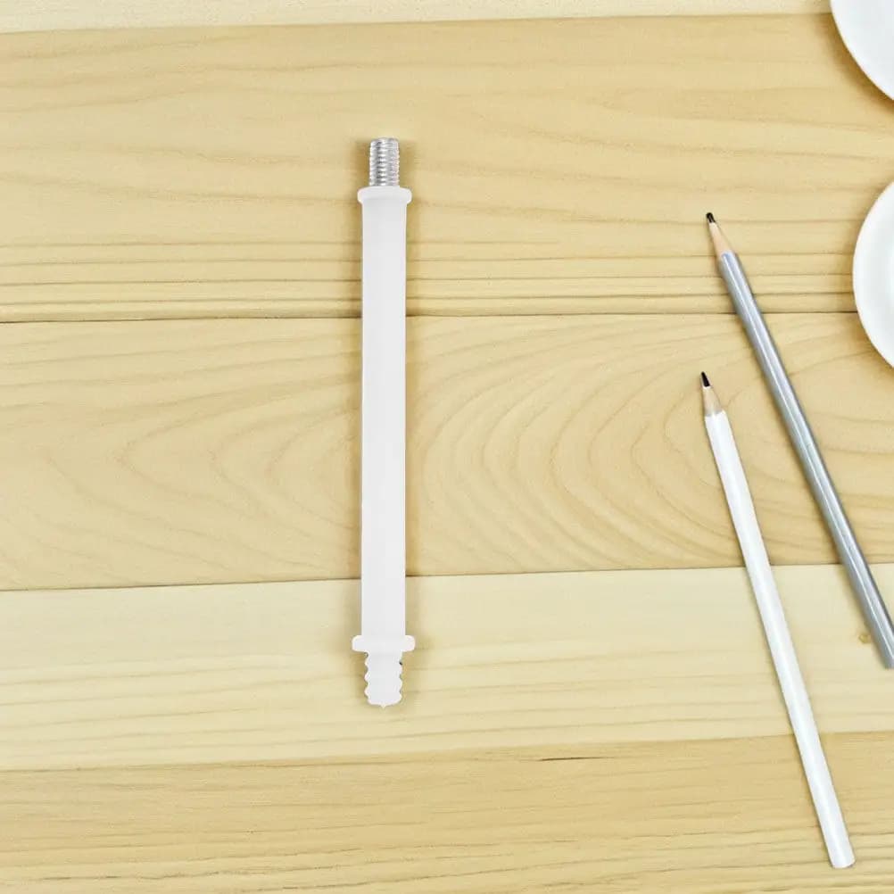 Set di 3 Spazzole per WC con Asta in Plastica, Connettore Robusto, Adattatore di Ricambio per Maniglia, Facile Installazione, Presa Sicura
