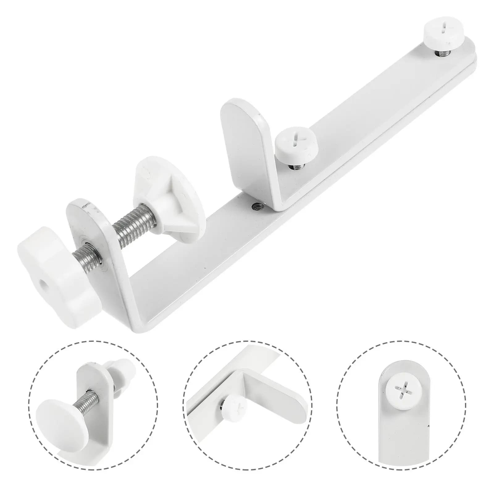 Metal Painted Fixing Stands Sturdy Hole Board Racks Flexible Punch Free Shelf Hole Storage Board Holders Home Use Iron Racks