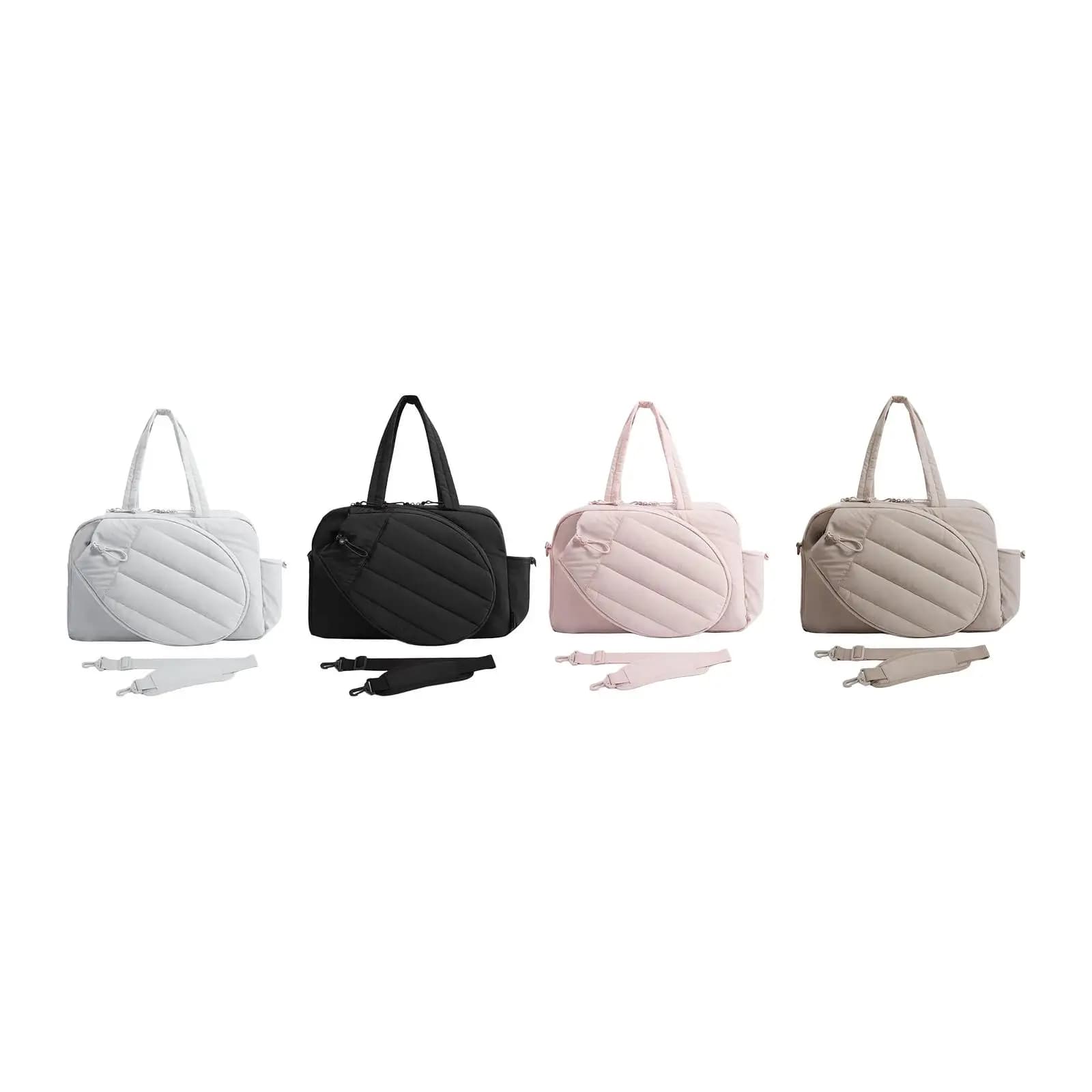 Tennis racket bag Night weekend bag with removable shoulder strap Multifunctional sports equipment for adults Men Women