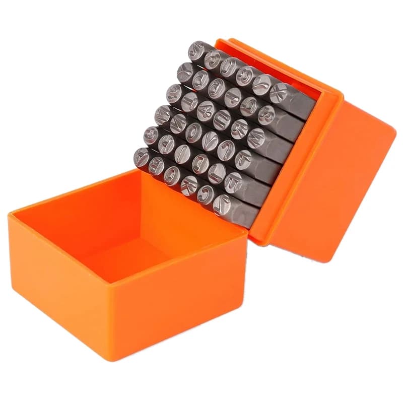 A68P-36-Piece 3Mm Number & Capital Letter Stamp Set (A-Z & 0-9) Punch Perfect For Imprinting Metal, Plastic, Wood, Leather