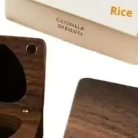 Acoustic Guitar Pick Storage Box Solid Wood Plectrums Electric Unique Pick Holder for Guitarists