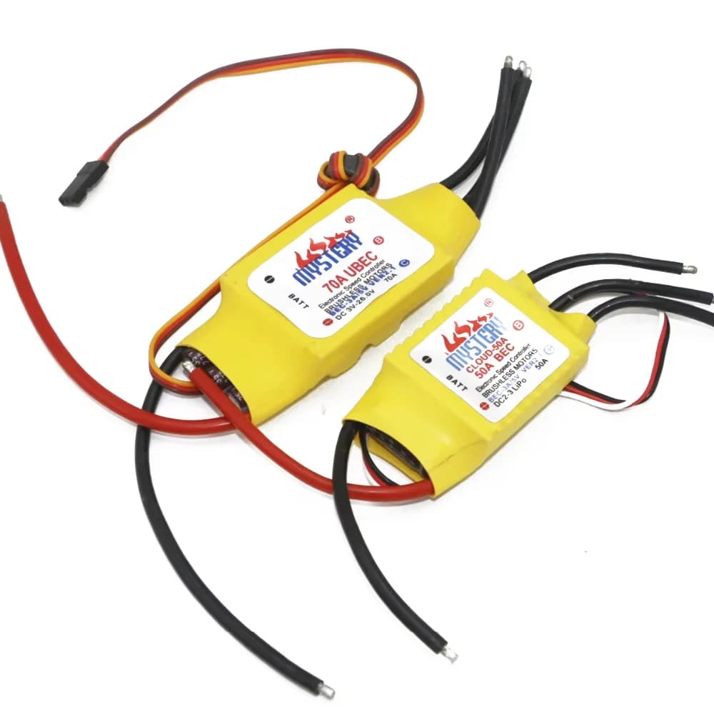 1 pz Mystery Cloud 10A/20A/30A/40A/50A/60A/70A/80A/100A/200A Brushless ESC con BEC per RC aereo elicottero aereo giocattolo