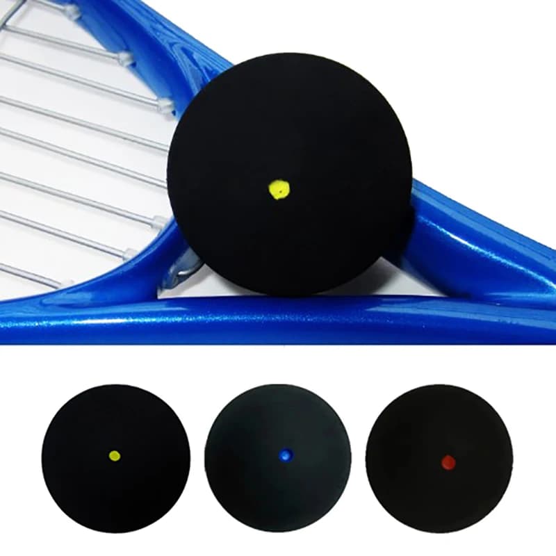 Professional 1 piece rubber squash ball for squash pump Red Point Ball Bot Blue Point yellow Speed fast for beginners or workout