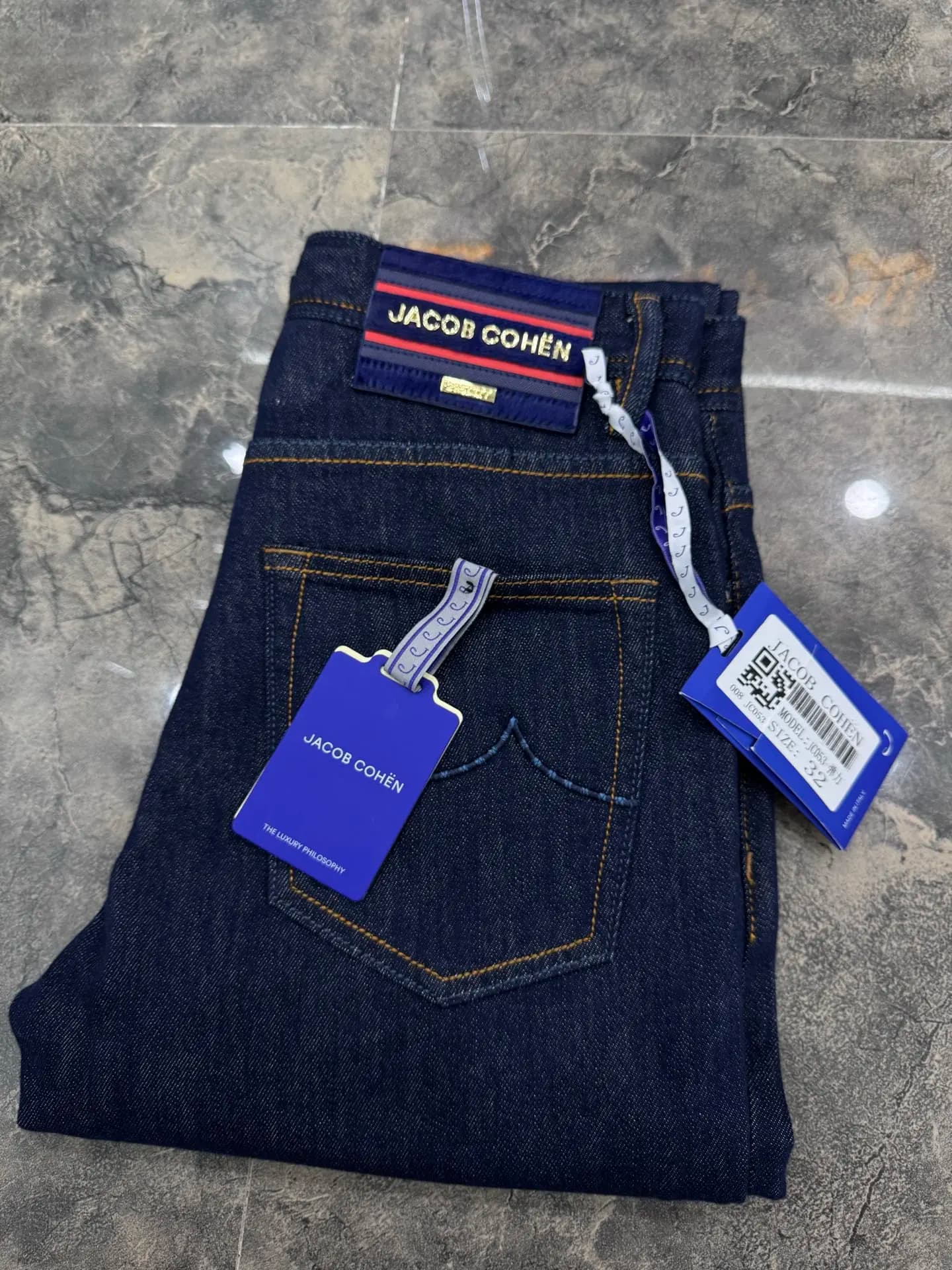 OECHSLI Jeans in cotone sottile da uomo 2026 Primavera Estate nuovi all'aperto casual cerniera ricamo comodi pantaloni dritti di grandi dimensioni 29-40