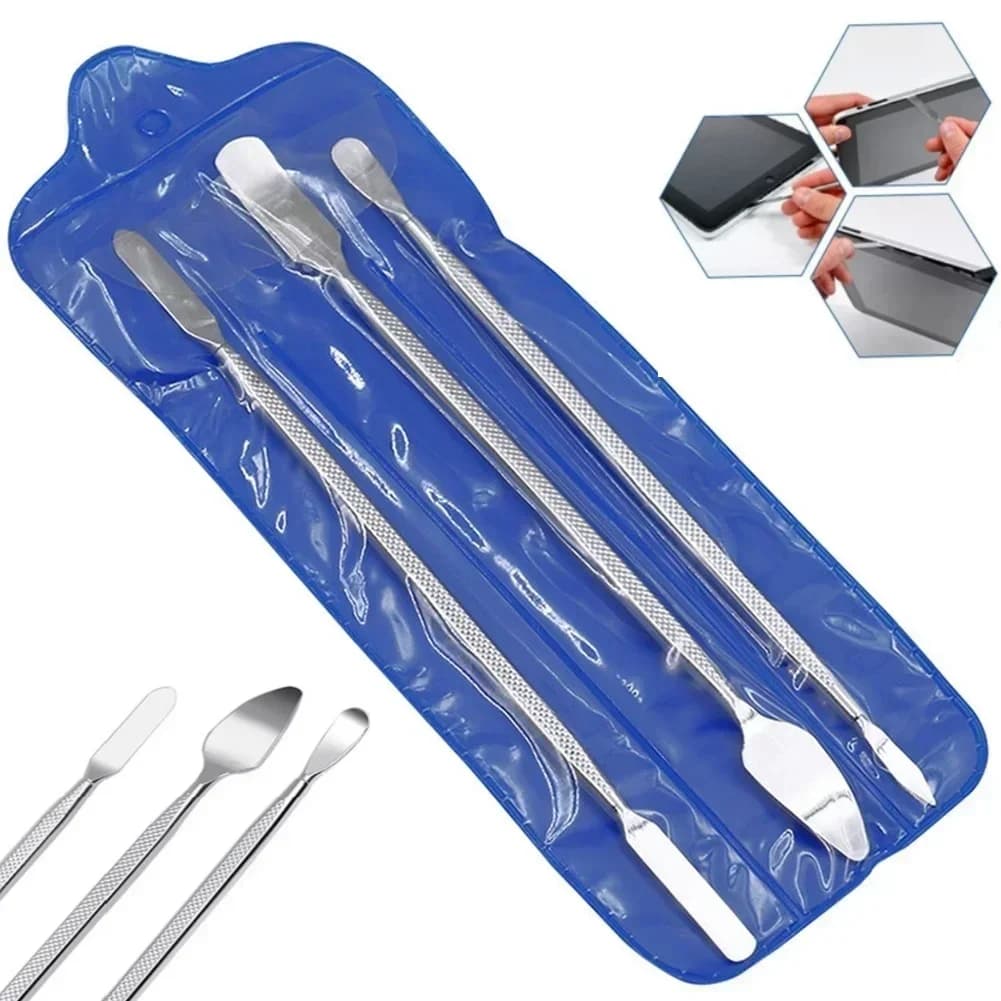 3 pcs opening universal metal spudger lever tool for phone screen iPad tablet computer disassembly manual repair tools