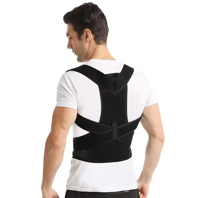 Tutore per la schiena Correttore posturale Raddrizzatore lombare Vita Coluna Postura Gilet Corsetto corretto Cintura di supporto per spalla per uomini e donne