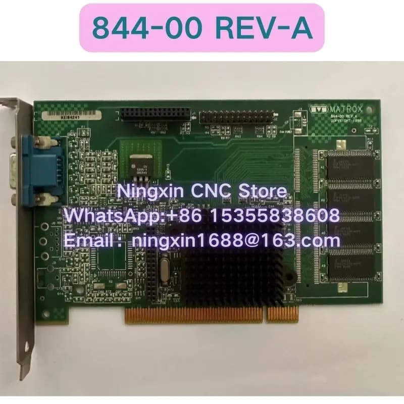 Scheda di acquisizione 844-00 REV-A MES-G2+/MSDP/8B di seconda mano Test funzionale OK Consegna veloce