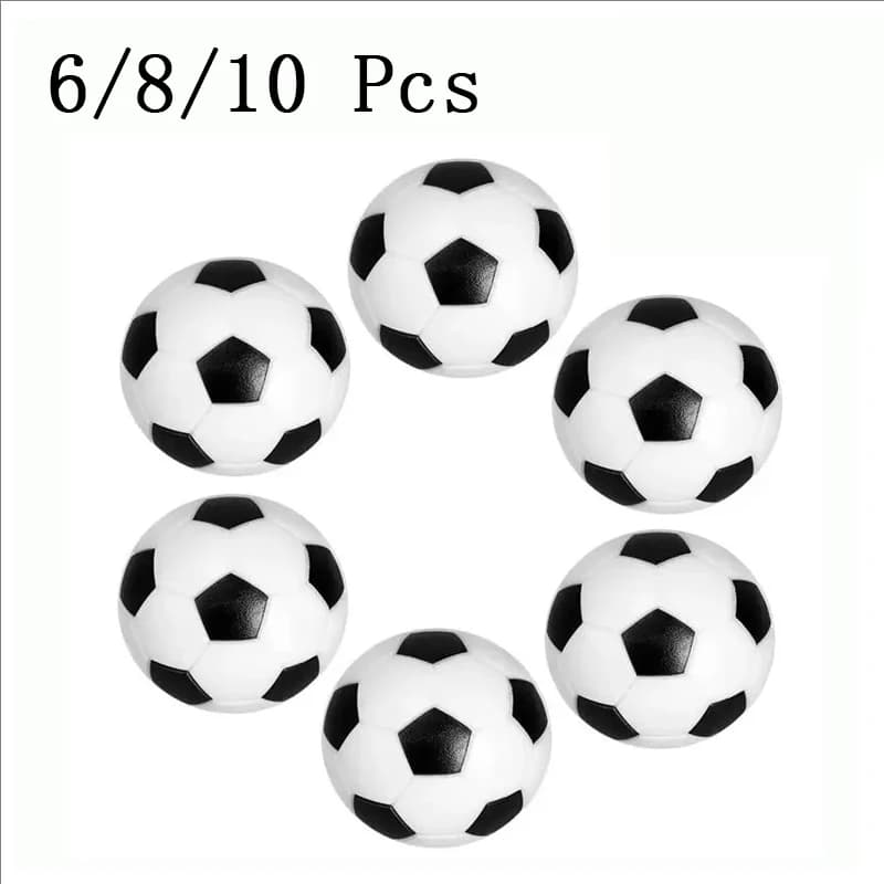 Foosball Balls Mini Table Soccer Balls Plastic Replacement Foosball Table Accessories For Indoor Family Tabletop Football Game