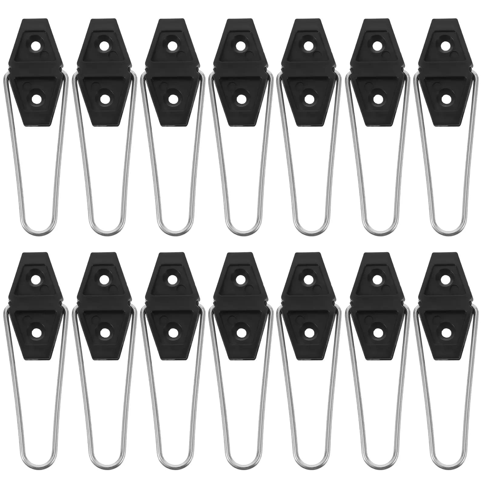 30Pcs Picture Frame Back Pedestal Strong Iron Plastic Construction Multi Purpose Photo Frame Stand for Desktop Display Home