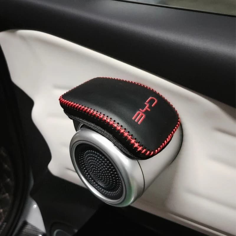 For BYD Atto 3 Car Interior Door Handle Protective Cover for BYD Atto 3 YUAN Plus Leather Protective Cover Modified Accessories