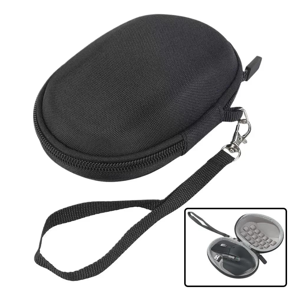 Mouse Case in Nylon and EVA for Logitech MX Master 4/3S - Anti-shock and Lightweight with Slot for Receiver, Mouse Case for Gaming