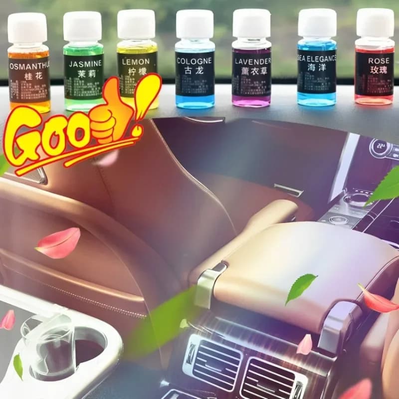 10ML Auto Perfume Refill Deodorant for Environments Natural Plant Essential Oil Diffuser Aroma Fragrance Humidifier Deodorant Accessories Auto