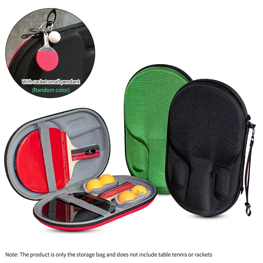 EVA Portable Ping Pong Rack Housing, Universal Box, Wear Resistance, Compression Resistance, Travel Case
