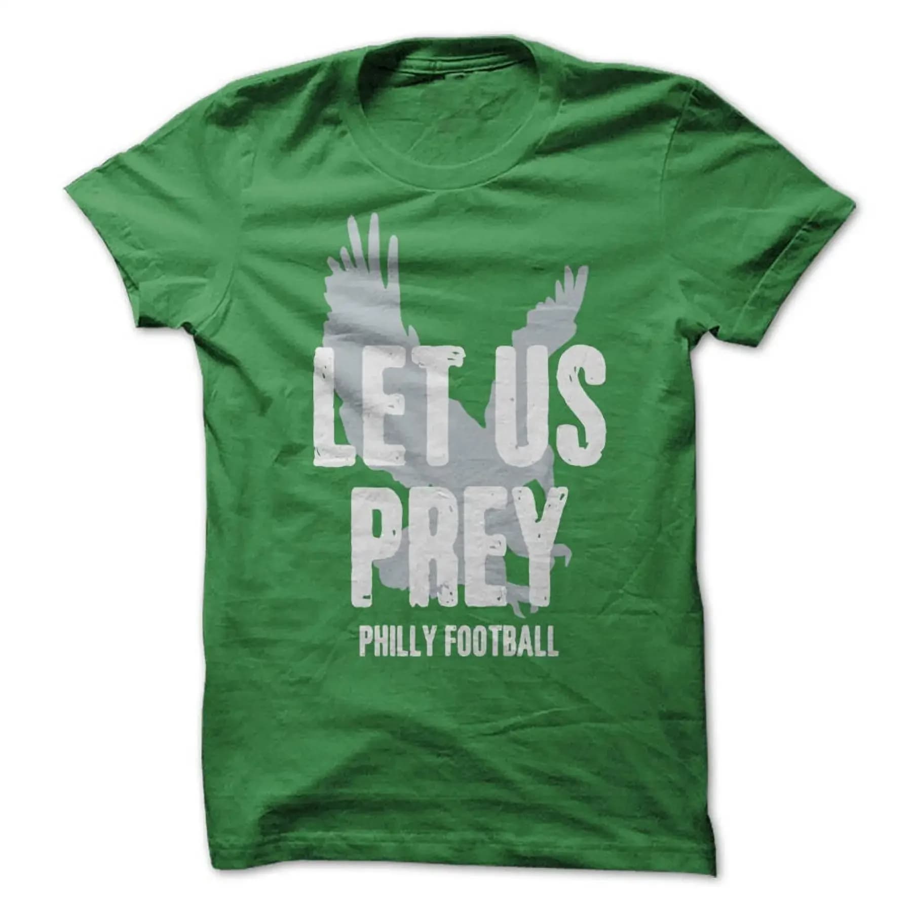 Maglietta Let Us Prey Design verde con stampa multicolore Ogni domenica