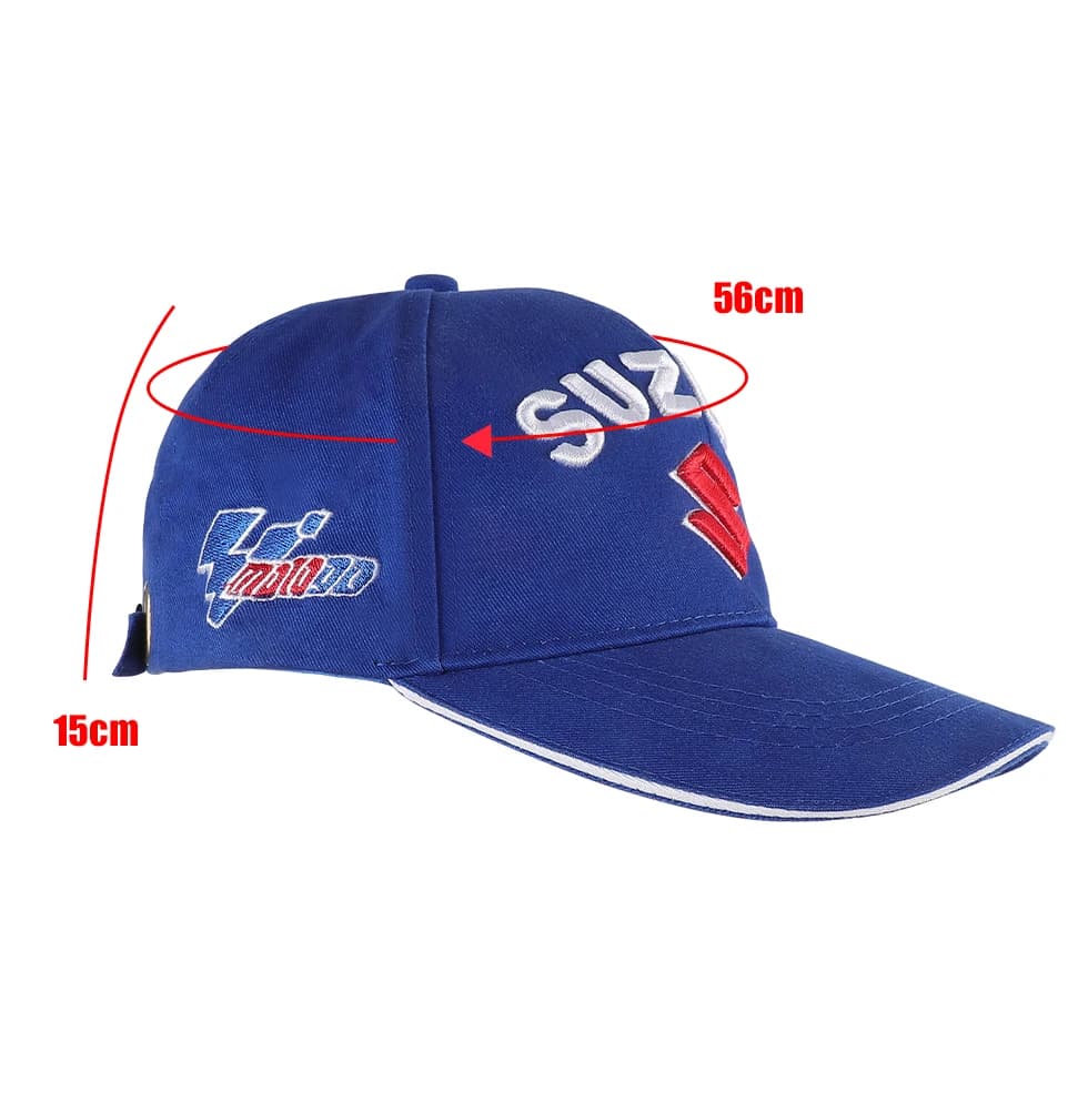 Car Logo Creative Cotton Adjustable Baseball Hat Outdoor Baseball Cap Center Cover For Suzuki Swift SX4 Jimny Vitara Grand Ignis