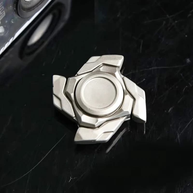 Mini EDC Fidget Spinner Open Armor Top - Giocattolo antistress magnetico in metallo per adulti Sollievo dall'ansia Fidget Slider Regali di festa