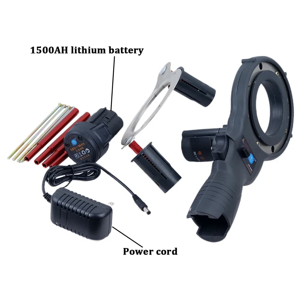 Air Conditioning Electric Tape Winding Machine, Air Conditioner 7cm Pipe Cable Tie Winding Tool, Copper Pipe Taping Hand Tools