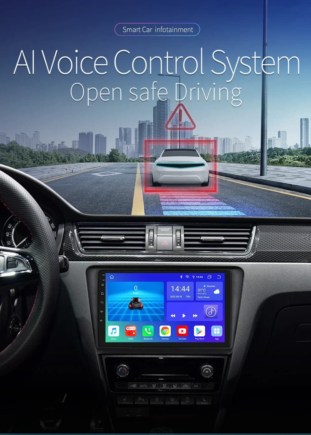 Android Car Multimedia Radio for SKODA Rapid 2013 -2019 Seat Toledo Carplay Android Auto Stereo GPS 7862 Autoradio Screen Player