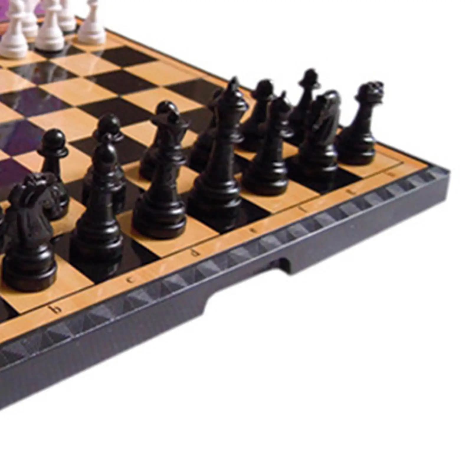 Set di Scacchi Portatile da 7,87 Pollici, Gioco da Tavolo per Intrattenimento Familiare
