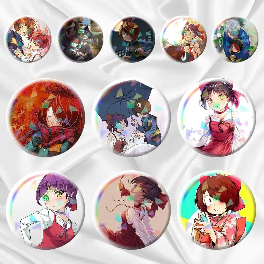 Spille e Distintivi Anime Gegege no Kitaro da 75mm, 44mm, 25mm per Zaini e Cappelli