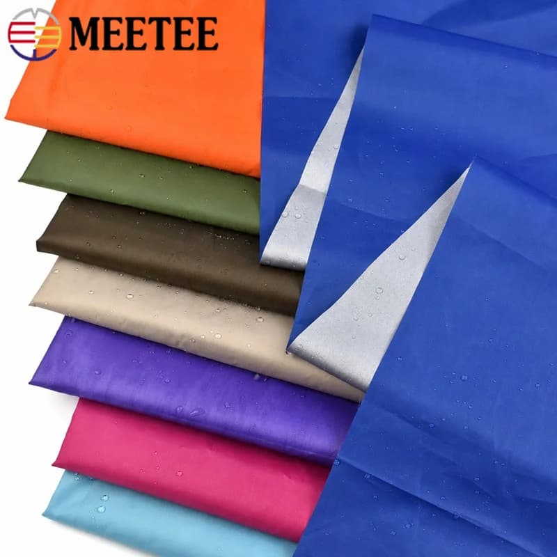 190T Waterproof Fabric 100-500cm*148cm Silver Coated Polyester Cloth Tent Rain Cover Outdoor Camping Tarp DIY Sewing Material