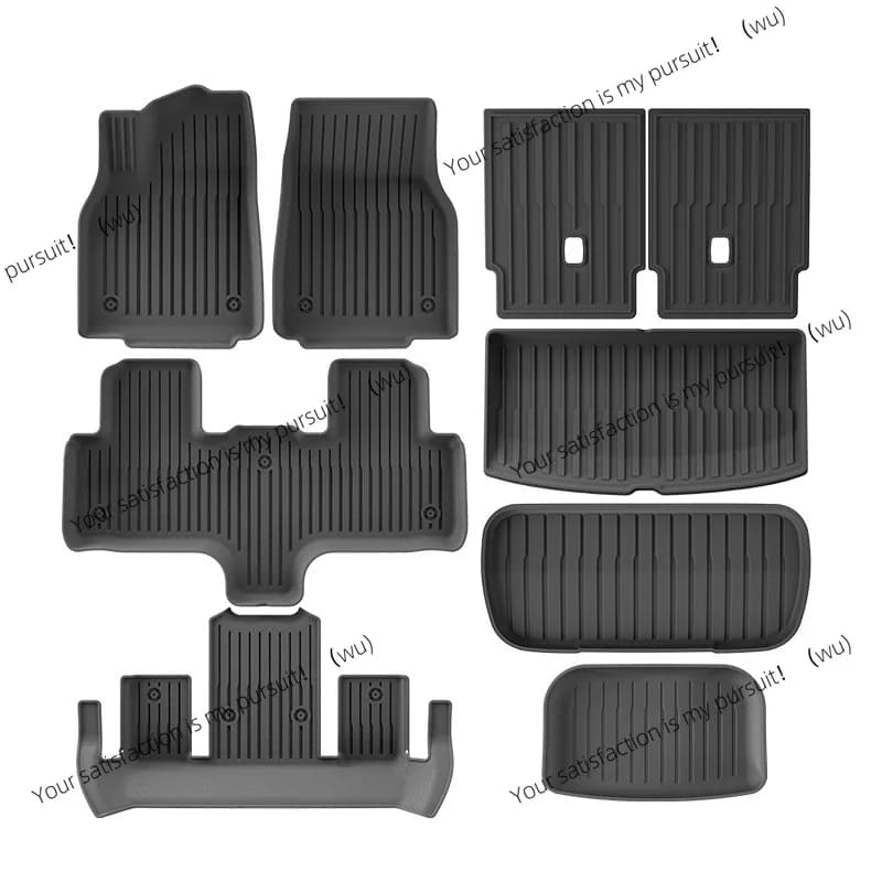 Suitable for 25 Tesla Model YL car floor mats, dirt-resistant and waterproof special car floor mats TPE floor mats