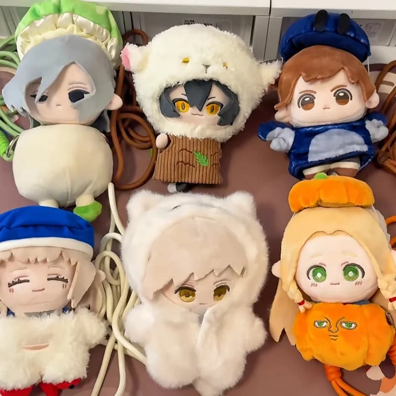 Dungeon Meshi Marcille Plush Pendant Blind Box Removable Outfit Anime Collectible For Anime Fans Collectors decor toys gift