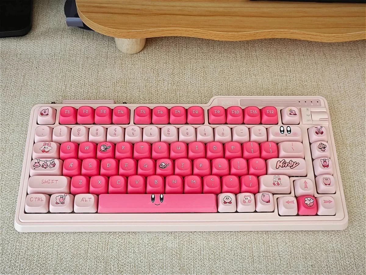 Simpatici copritasti sferici PBT per tastiera meccanica, set di copritasti compatibili con Cherry MX personalizzati, profilo Kawaii