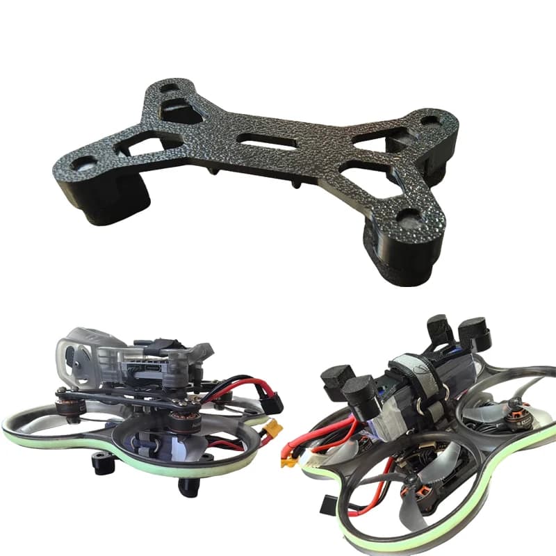 Battery Protection Base 3S Lightweight FPV BETAFPV Pavo20/Pro, 3D Printed PETG Part with Urti Absorption Grip
