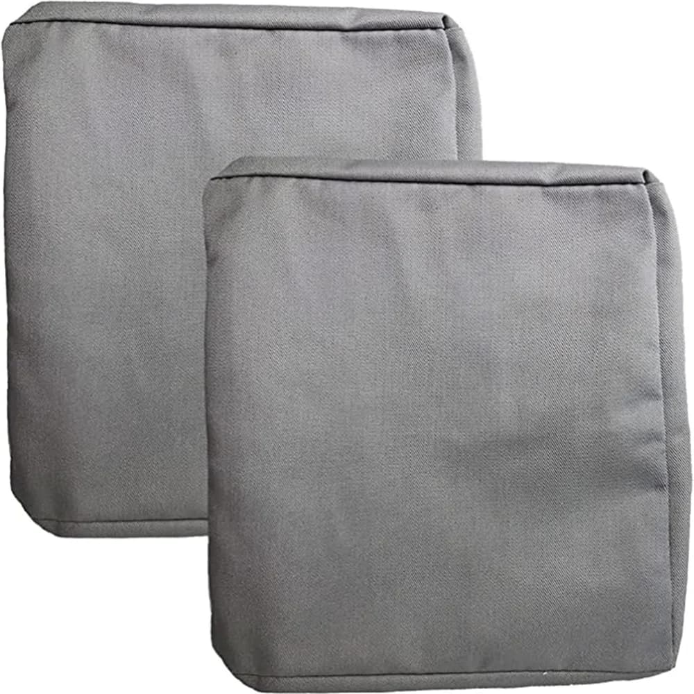10 Size Patio Chair Seat Covers, Wind and Water Resistant Patio Pillow Covers, Patio Pillow Covers