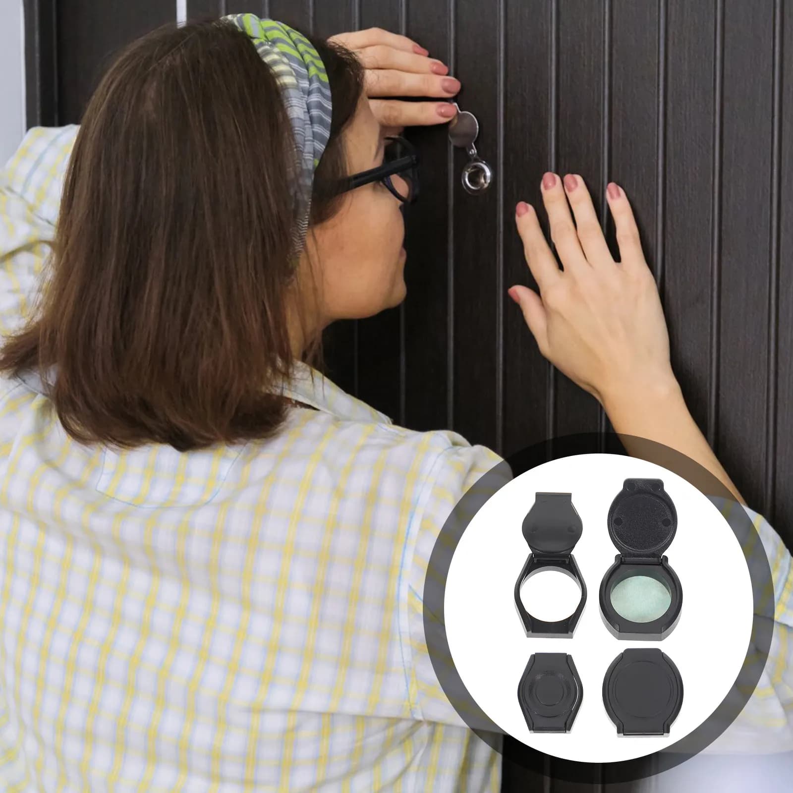 4 Pezzi Copri Webcam per Notebook e Laptop, Protezione Privacy per Fotocamera, Copriobiettivo Scorrevole, Coperture per Webcam