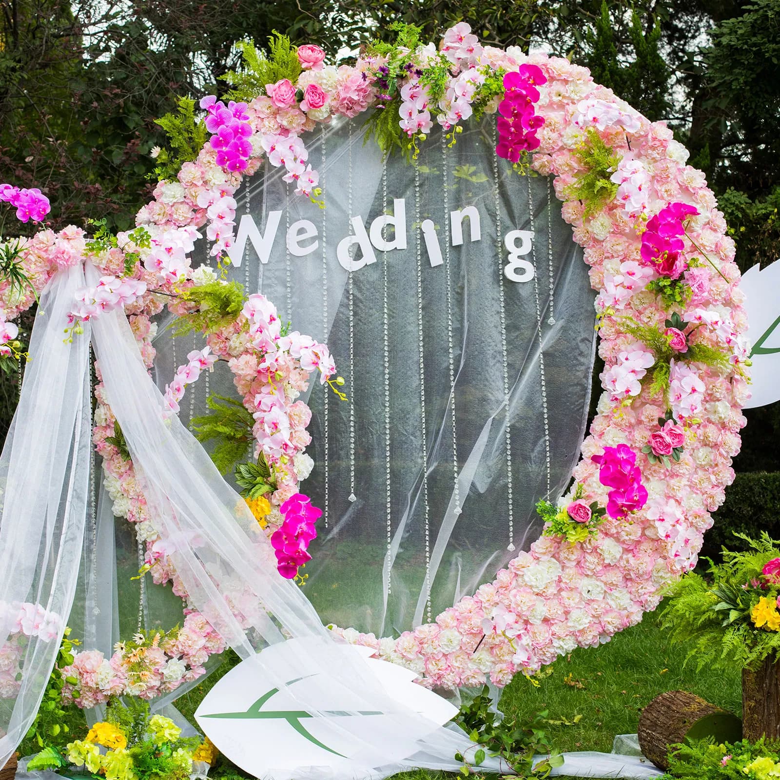 Blocco di Schiuma Floreale per Decorazioni Nuziali, Arco e Porta, Supporto per Composizioni Floreali, Idrata le Fiori
