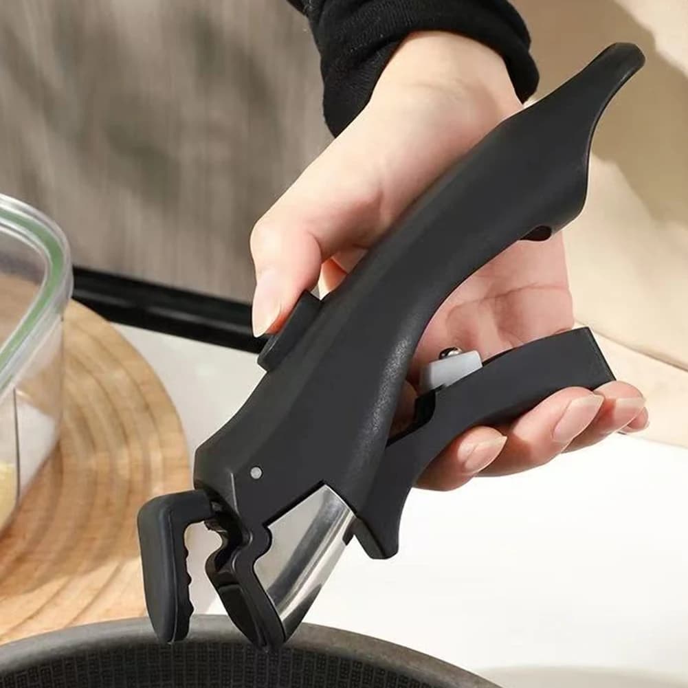 Universal Stackable Handle for Pots and Panels, Anti-coating Handle for Kitchen, Suitable for Bowls, Plates and Trays