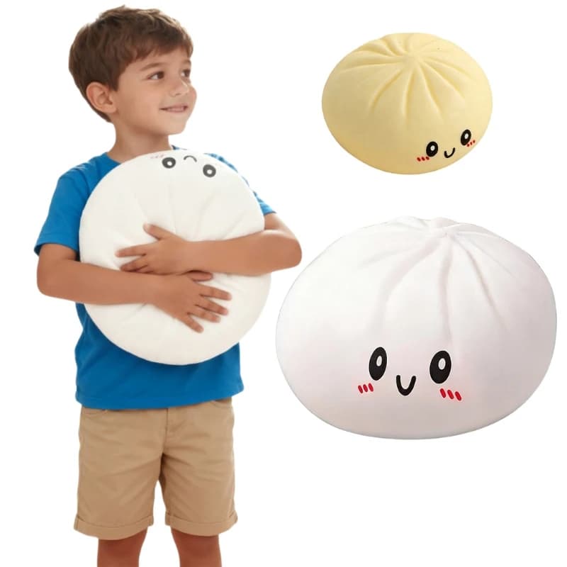 Giocattolo antistress a forma di raviolo gigante, regalo realistico per la decompressione, giocattolo sensoriale P9YB.