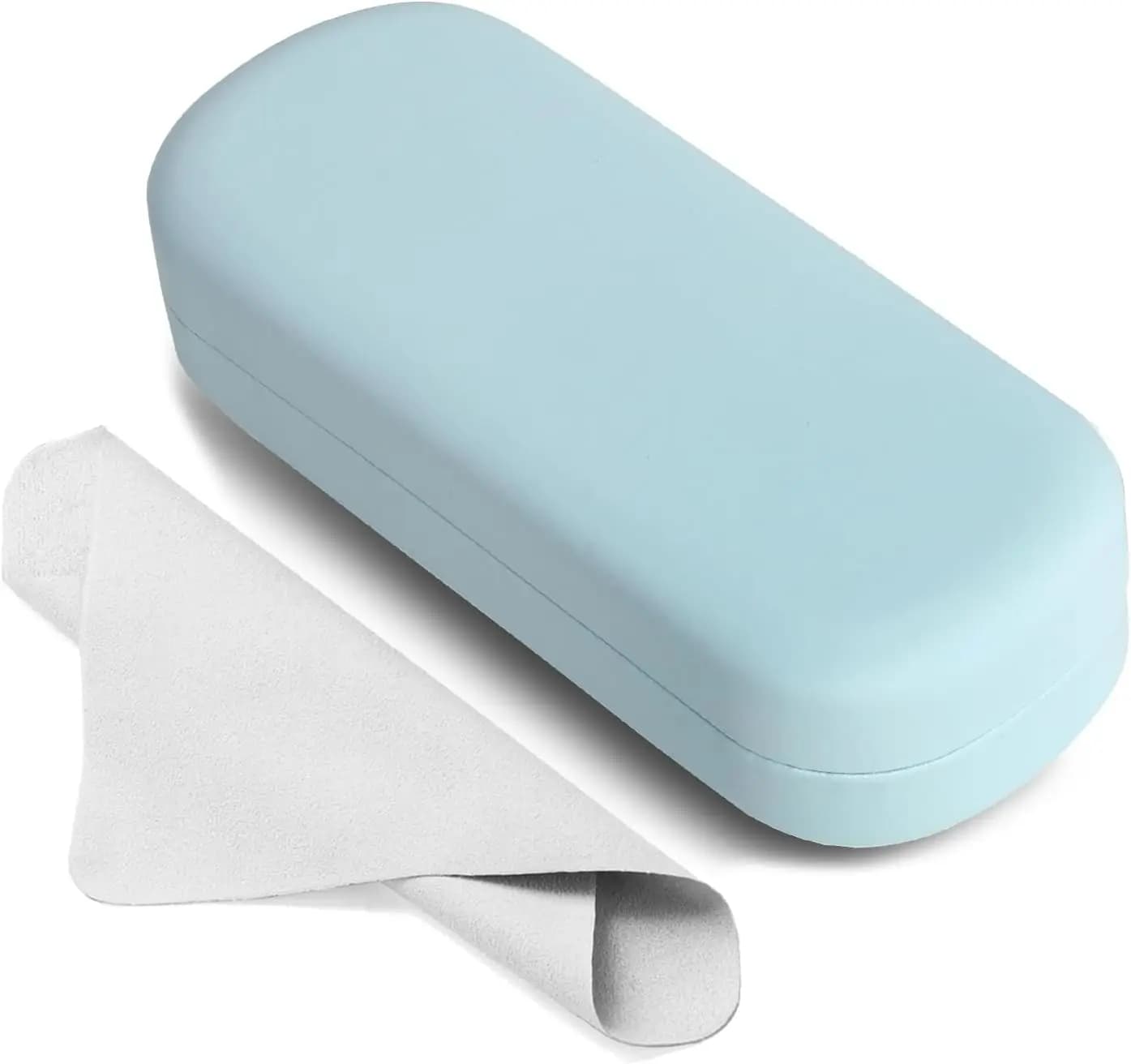Glasses Case Large Hard Shell Eyeglasses Case PU Leather Protective Case for Sunglasses Eyeglasses