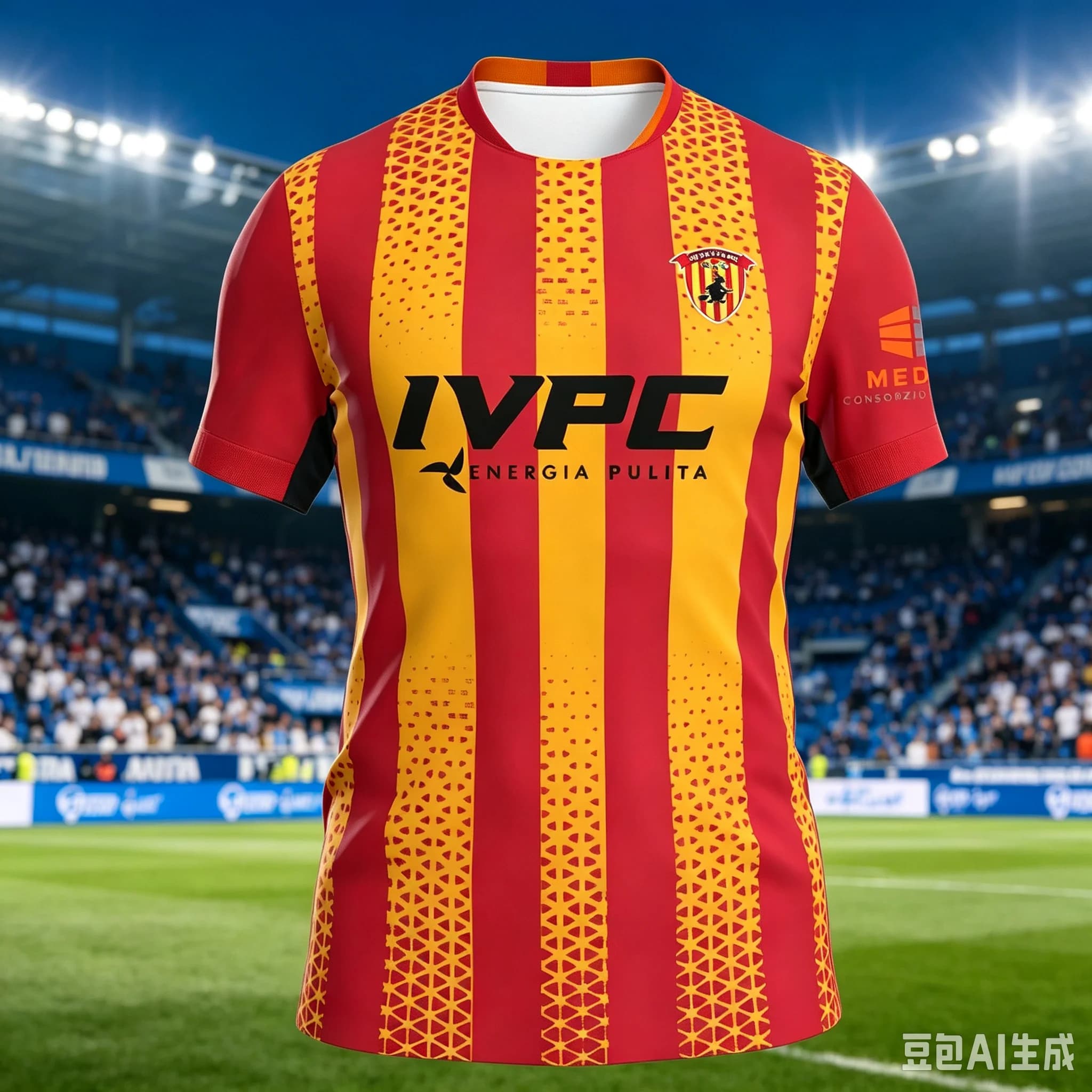 2026/27 Season Benevento Unisex Football Jersey Shirt, Men's Women's 3D Prin Summer Sport Breathable Mesh Quick Drying Jersey