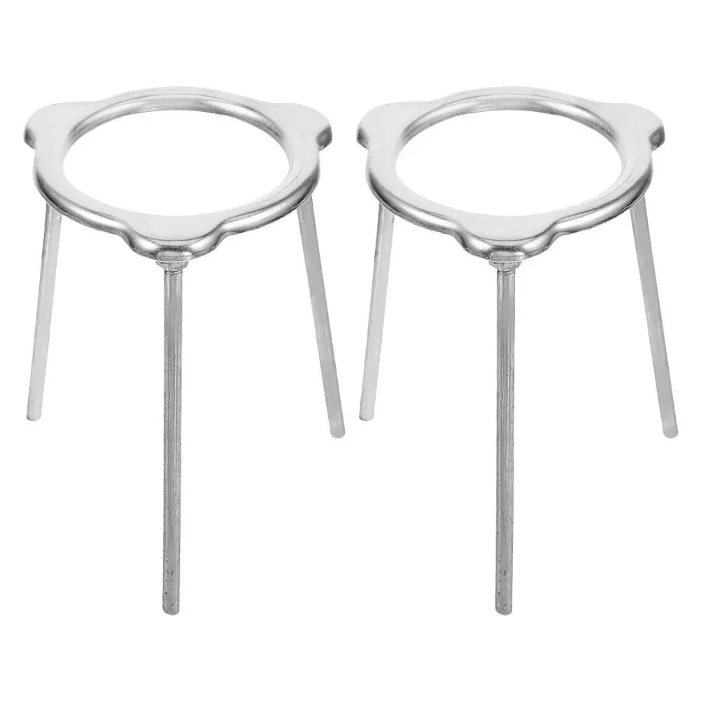 2pcs Tripod Stand For Lab Alcohol Burner Bunsen Holder Laboratory Equipment Support Rack Chemistry Education Tool
